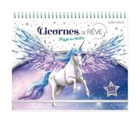 Licornes De Rêve - Carnet Créatif Magie Des Étoiles - Avec 500 Stickers