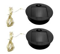 Licsaliwe Panneaux solaires de remplacement pour les lumières du jardin, 2pcs 7 cm LUMIÈRES DE LUMINE