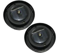 Licsaliwe Pièces de Rechange pour Lampe Solaire - Lot de 2 pièces Rechange pour Lampe Solaire étanche 3.2, LED Blanc Chaud pour lumières extérieures, décoration DIY