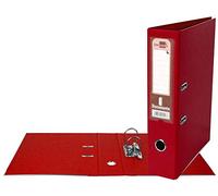Liderpapel 932057 Documenta Classeur Levier Carton Rembordé PVC 1,9 mm Dos 75 mm Rado Métallique Rouge