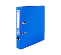 Liderpapel 932059 Documenta Classeur Levier Carton Rembordé PVC 1,9 mm Dos 52 mm Rado Métallique Bleu