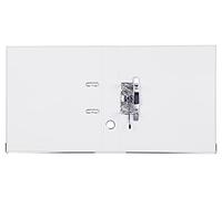 Liderpapel 972786 Documenta Classeur Levier Carton Rembordé PVC 1,9 mm Dos 52 mm Rado Métallique Blanc