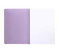 Liderpapel Cahier 360 couverture plastique A5 48 feuilles 90 g/m2 carré 5 mm avec double marge couleurs pastel