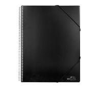 liderpapel EC35 - fichier Vitrine avec spirale, Couleur Noir