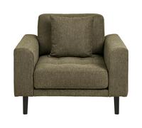 LIDO - Fauteuil contemporain vert Vert