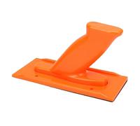 LiebeWH Bloc Poussoir pour le Travail du Bois, Bloc Poussoir à Poignée de sécurité en ABS avec Poignée Inclinée et Surface Texturée, Accessoire de Dégauchisseuse de Scie à Table Orange pour les