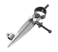 LiebeWH Compas Réglable à Ressort avec étrier, Pied à Coulisse en Acier à Haute Teneur en Carbone avec Porte-stylo, pour le Travail du Cuir, du Bois et du Métal, 103 Mm 4 Pouces