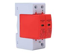 LiebeWH Dispositif Parafoudre PC 2P Protecteur de Surtension 385V AC 40kA 80kA IP20 pour Armoires de Commande de Distribution d'énergie et Panneaux électriques Domestiques