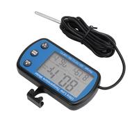 LiebeWH Grand écran LCD FONCTION D'ALARME INTELLIGENTE MONTAGE ADAPTABLE LECTURES PRÉCISES DE TEMPÉRATURE UTILISATION POLYVALENTE Thermomètre Crochet DE Suspension Arrière Magnétique Bouteille en