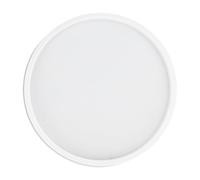LiebeWH Plateau en Silicone, Moule Rond, Planche de Moulage pour Bricolage, Artisanat, Porte-bijoux, Plaque de Rangement en Silicone avec éponge, pour la Décoration de la Maison, Bougeoir, (cœur)