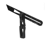 LiebeWH Règle d'angle Mobile, Outil de Mesure à Queue d'aronde Coulissante en ABS avec échelles 6:1 et 8:1, Came à Poignée à Verrouillage Rapide, Marquage Double Face pour la Disposition des