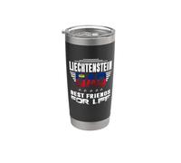 Liechtenstein Dad Best Friends For Life Funny Fathers Daddy Gobelet isotherme en acier inoxydable double paroi
