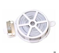 Lien de fixation en métal polyvalent de 50 m, Pour cuisine, bricolage, Attaches, Sac alimentaire, Sac de congélation, Bande d’attac