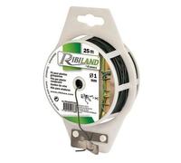 Lien fil acier plastifié, diam.1mm, long 25m, dévidoir + découpage ....