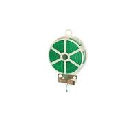 Ribiland - Lien fil acier plastifié à plat, D. 0,4 mm, long 50 m, dévidoir + découpage - PRLIENFD0450 - Ribiland