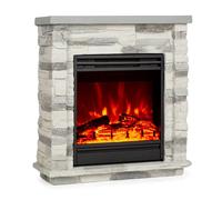 Klarstein Lienz 1800W 60cm Cheminée Électrique Gris Clair