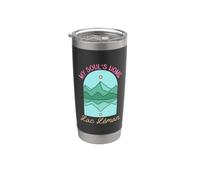 Lieu préféré Lac Léman Gobelet isotherme en acier inoxydable double paroi