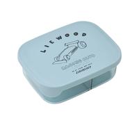 Liewood Boîte à lunch Arthur Tritan 13.5x17 cm Race cars-Beach blue