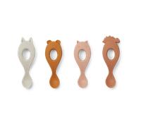 Liewood Cuillère Livia Lot de 4 Rose mix