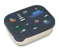 LIEWOOD - Kid's Arthur Printed Lunchbox - Conservation de la nourriture - 5,5 x 13 x 17 cm - sailing / classic navy