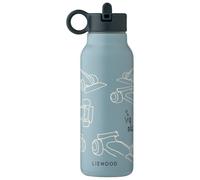 LIEWOOD - Kid's Falk Water Bottle 350 - Bouteille isotherme - 350 ml - race cars / beach blue