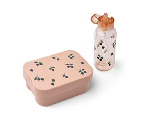 Liewood Set lunchbox imprimé Chelsey 2 pièces Berry-Pale Tuscany
