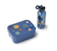 Liewood Set lunchbox imprimé Chelsey 2 pièces Universe-Classic navy