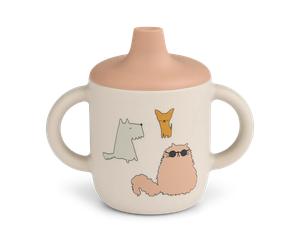 Liewood Tasse à bec Neil 15 ats and Dogs-Sandy