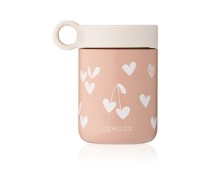Liewood Thermos imprimé Kiani Sweethearts-pale tuscany