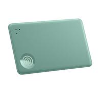 Life360 Tile Slim - Détecteur de Portefeuille, Tracker Bluetooth et localisateur d'objets pour étiquette de Bagage, Passeport et Autres. Compatible avec iOS & Android. Lot de 1 (Seaglass)