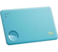 Life360 Tile Slim - Détecteur de Portefeuille, Tracker Bluetooth et localisateur d'objets pour étiquette de Bagage, Passeport et Autres. Compatible avec iOS & Android. Lot de 1 (Aqua Lemon)
