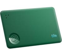 Life360 Tile Slim - Détecteur de Portefeuille, Tracker Bluetooth et localisateur d'objets pour étiquette de Bagage, Passeport et Autres. Compatible avec iOS & Android. Lot de 1 (Green Surf)