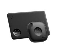Tile by Life360 Starter Pack - Trackers et dispositifs de Suivi d'objets Bluetooth pour clés, Portefeuilles & Autres. Compatible avec iOS & Android. Lot de 2 (Noir Mate/Slim)