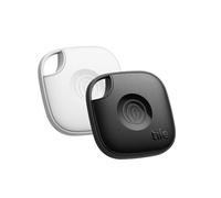 Life360 Tile - Tracker Bluetooth, détecteur de clés et localisateur d'objets pour clés, Sacs & Autres. Détecteur de téléphone. Compatible avec iOS & Android. Lot de 2 (Noir/Blanc)