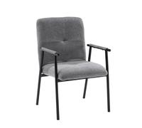 Lifea Flex tissu - Chaise rembourrée Gris