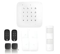 LIFEBOX Alarme Maison WiFi et GSM 4G sans Fil connectée CASA- kit 5