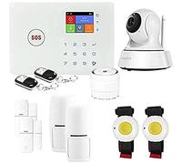 LIFEBOX Kit Alarme Maison connectée sans Fil Senior WiFi et GSM Amazone et caméra WiFi - lifebox