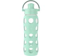 Lifefactory Bouteille d'eau en verre Active Flip Cap 650 ml, menthe