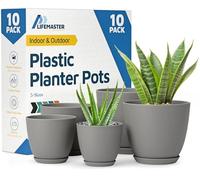 Lifemaster Pot de Fleurs, Gris