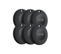 Lifemate Life Tag 6-Pack - Traceur Bluetooth Compatible Apple iOS “Localiser”, Traceur GPS Étanche IP67, Longue Autonomie, Alternative Apple Airtag for Children, pour Clés, Sacs, Valises