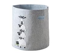 LIFENEY meets Shaun le mouton Panier de rangement pliable pour enfants - Boîte avec cordon de fermeture pour ranger les jouets - env. 43,5 x 46 cm