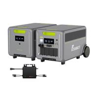 LiFePO4 5222Wh 7200W Generateur Electrique,FOSSiBOT F7200 Centrale Électrique +FB5222 Batterie+Microonduleur,Maison/Urgence/RV/UPS