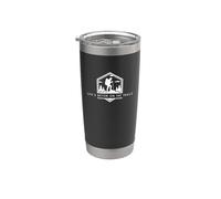 Life's Better On The Trails - Amateur de randonnée minimaliste Gobelet isotherme en acier inoxydable double paroi