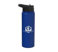 Life's Better On The Trails - Amateur de randonnée minimaliste Stainless Steel Insulated Water Bottle