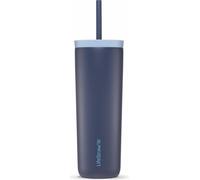 LifeStraw bouteille d'eau filtrante Go Tumbler 500 ml acier inoxydable isolée - Bleu foncé