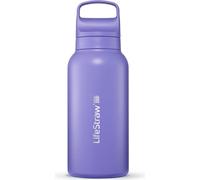 LifeStraw bouteille filtre à eau Go 2.0 acier inoxydable chardon violet isolée 1 litre - violet