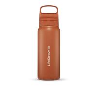 LifeStraw bouteille filtre à eau Go 2.0 Kyoto Orange acier inoxydable isolé 700 ml - Orange