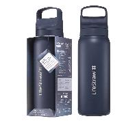 LifeStraw Go 2.0 Series Bouteille isotherme en acier inoxydable Bleu océan (1000 ml)