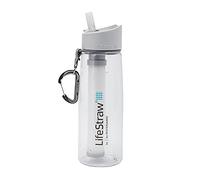 LifeStraw Go 2-Stage Filter Bottle Mixte Adulte, Gris (Clear), 1L