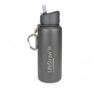 LifeStraw Go Steinless Steel (gris) - Bouteille à vide avec filtre - 0,7L